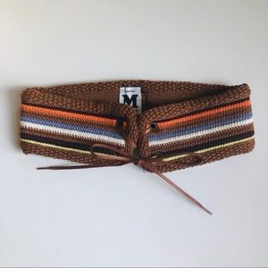 Missoni Crochet Belt